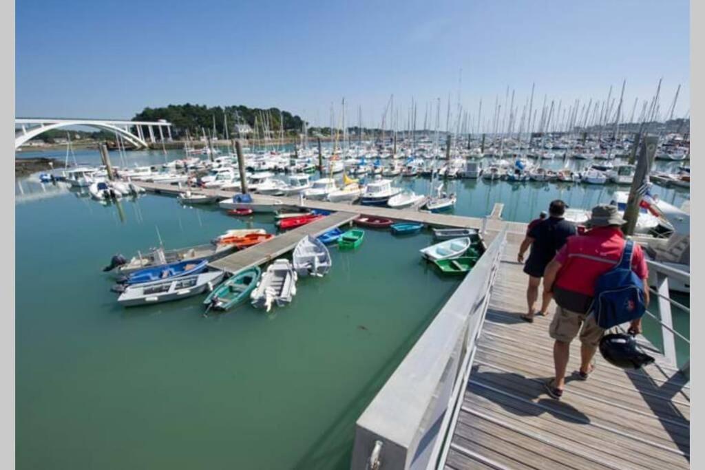 Les Balcons De La Trinite - Vue Sur Mer Et Le Port Exterior foto
